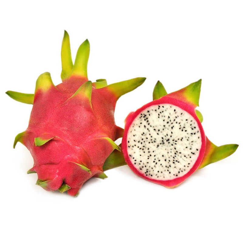 Red Dragon Fruit White Flesh  Red Pitahaya Box - Tropical Fruit Box