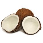 Order dry coconut! Dried coconut, Also known as Copra (the white flesh inside), is a tropical and popular fruit in different parts of the world. This fruit has a high nutritional value; It is rich in fat, fiber, and B vitamins. The fruit is round and brown. It has white flesh inside.