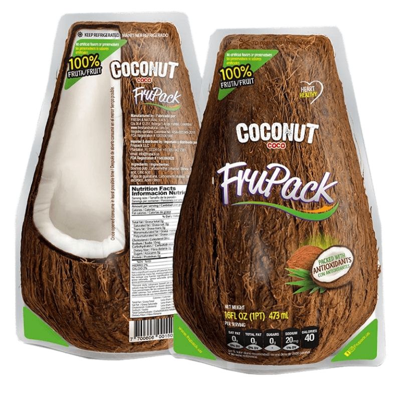 Coconut Doypack. Coconut ready to eat!
