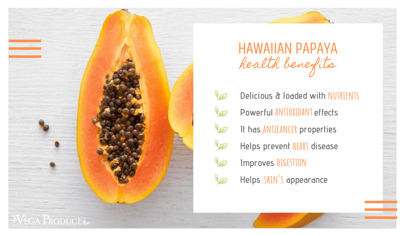 Papaya Hawaiian Benefits