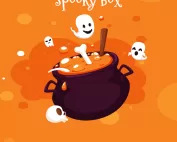 Spooky Box Recipe Book Flyer: Elevate Your Halloween Feast